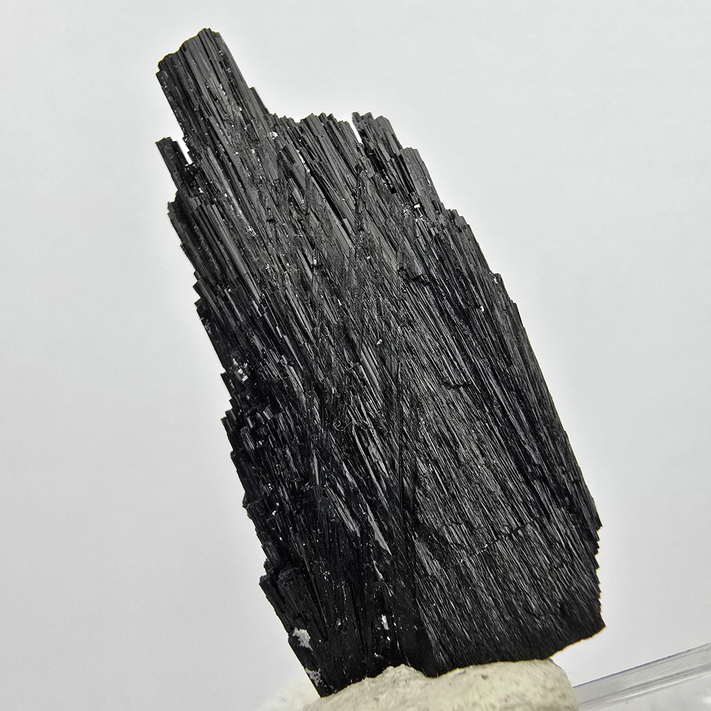 Seltene Schörl Turmalin Stufe schwarz Erongo, Namibia 45*19*11mm Sammlung