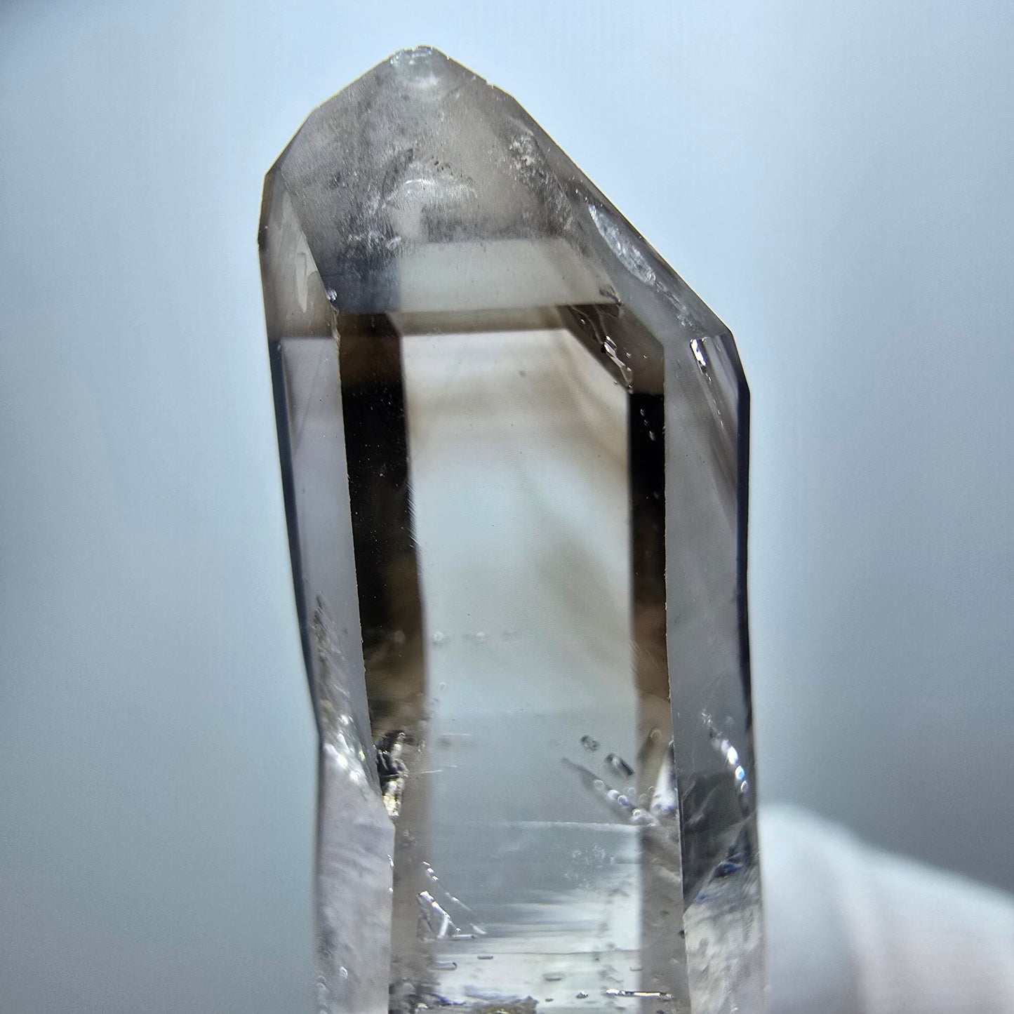 Klarer Phantom Rauchquarz Zepter Kristall Goboboseb, Namibia 38*14*12mm