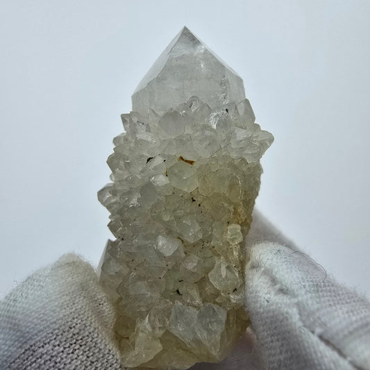 Quartz cactus, quartz spiritueux de qualité XX, Boekenhouthoek, Afrique du Sud, collection 45 x 32 x 24 mm