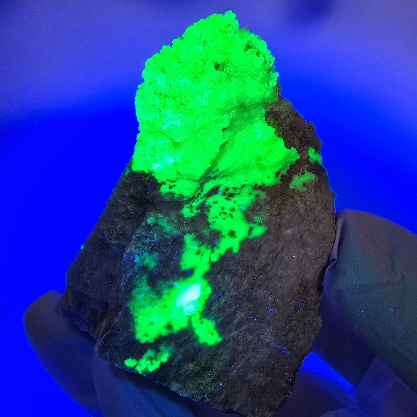 Opale hyalite rare, spécimen d'orthose Erongo, Namibie 58*55*40mm