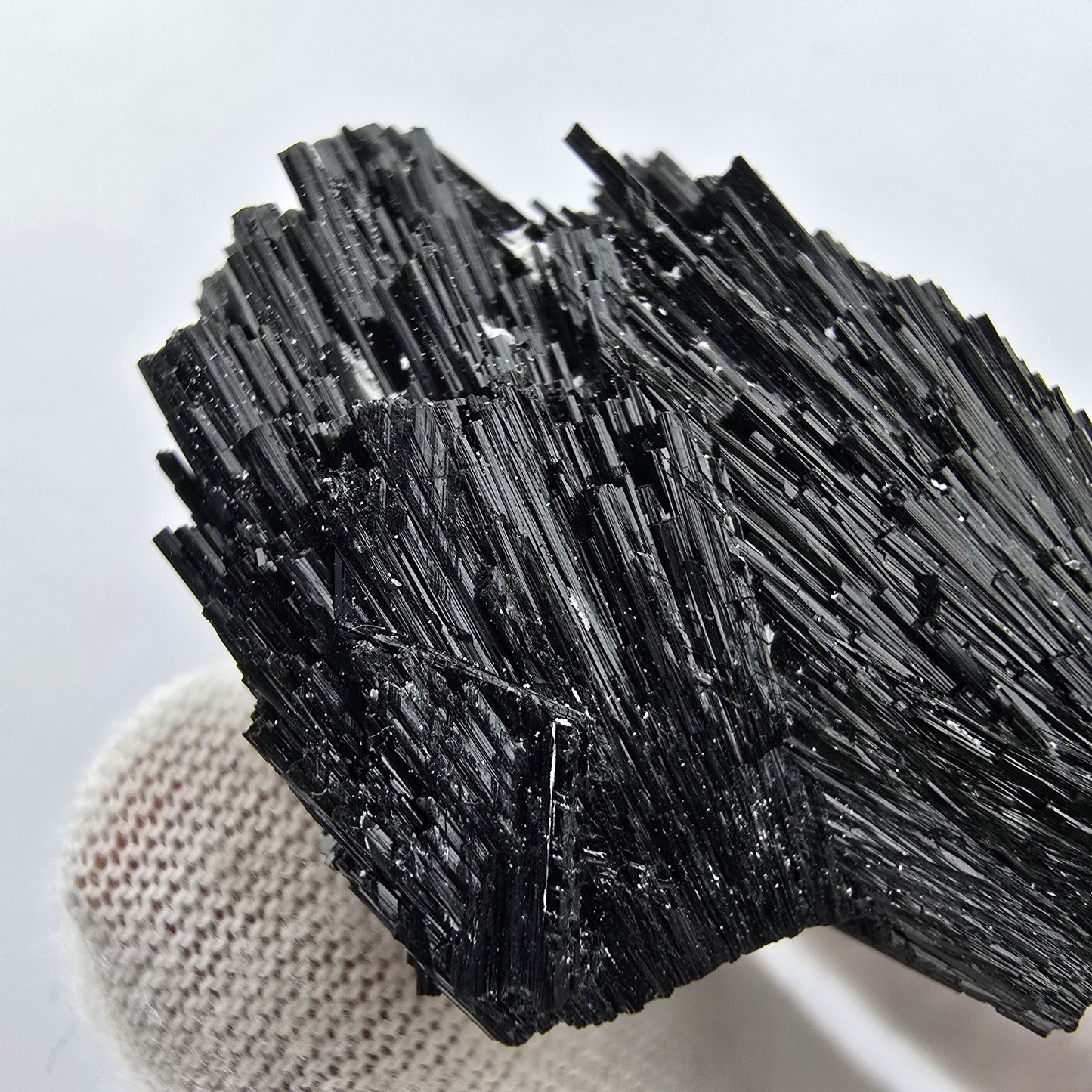 Seltene Schörl Turmalin Stufe schwarz Erongo, Namibia 40*26*20mm Sammlung