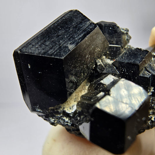 Symm. Schorl Tourmaline Orthoclase Specimen Erongo, Namibia 28*21*19mm Collection