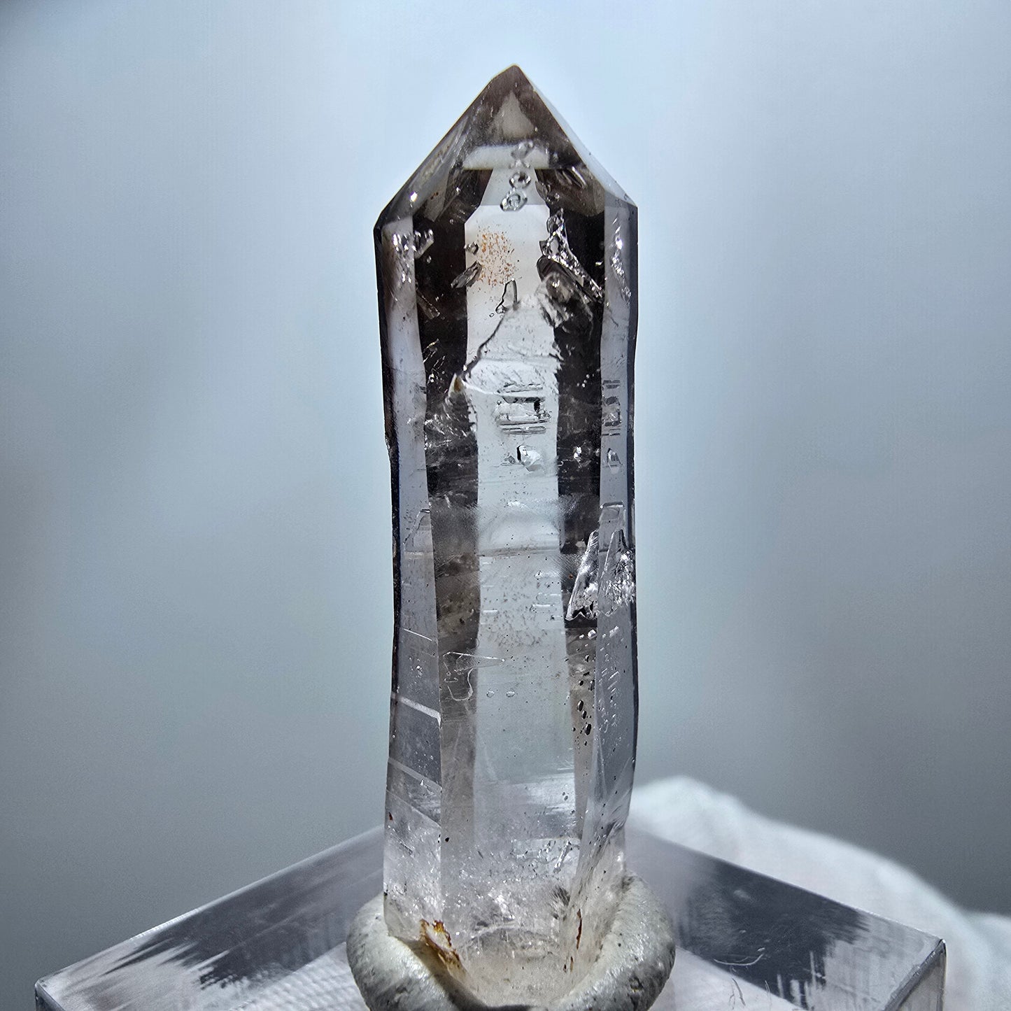 Rare Phantom Smoky Quartz Scepter Crystal Goboboseb, Namibia 37*12*9mm