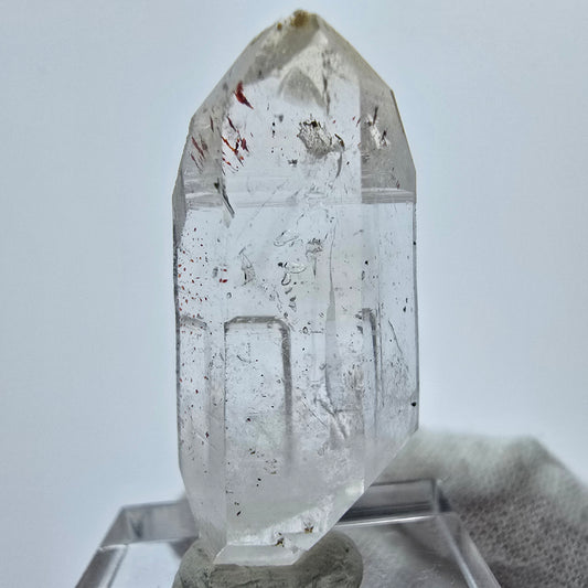 Quartz fantôme Harlequin DT Cristal Streep Mine Goboboseb Namibie 36*16*13mm