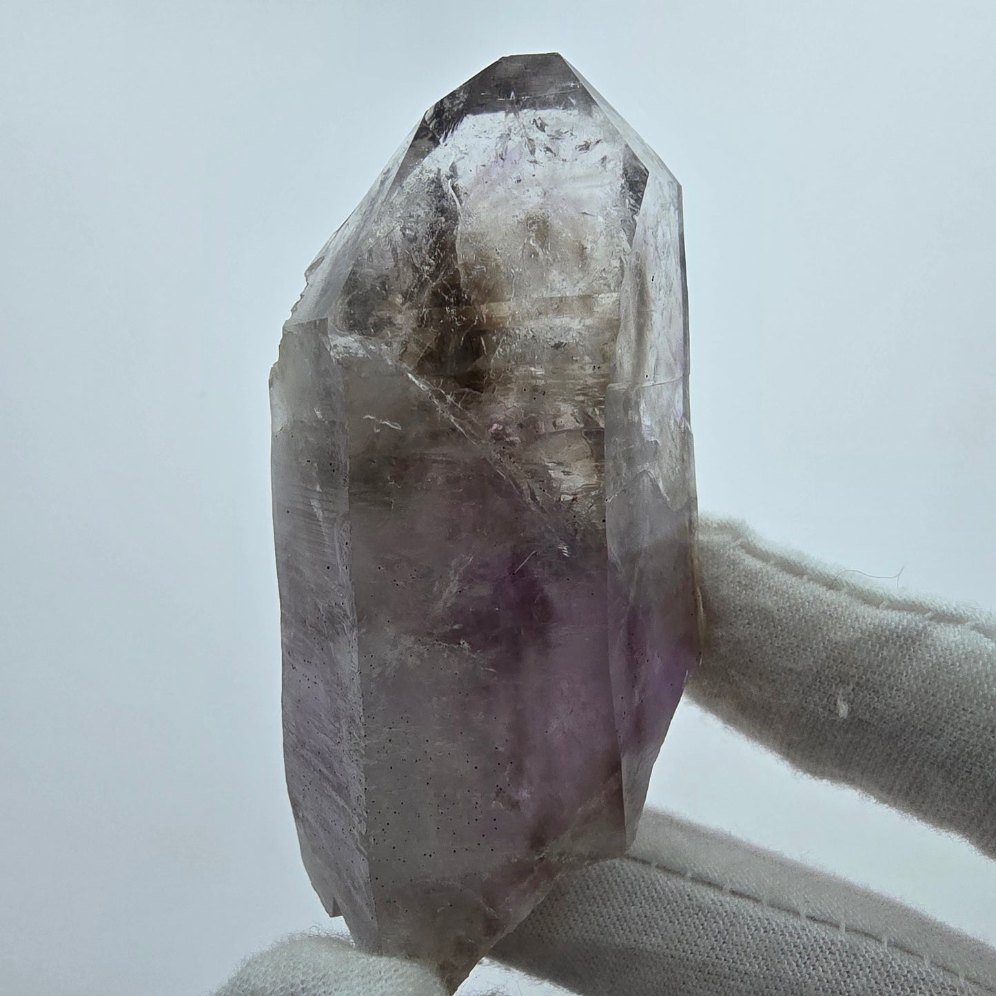 Großer Enhydro Phantom Amethyst 1 Blase Streep Mine Goboboseb Namibia 76*37*31mm