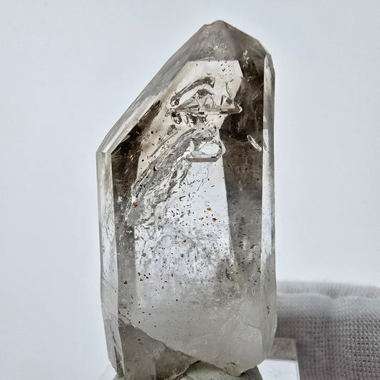 Enhydro Phantom Smoky Quartz Iron Tip 1x Bubble Goboboseb, Namibie 47*22*13mm