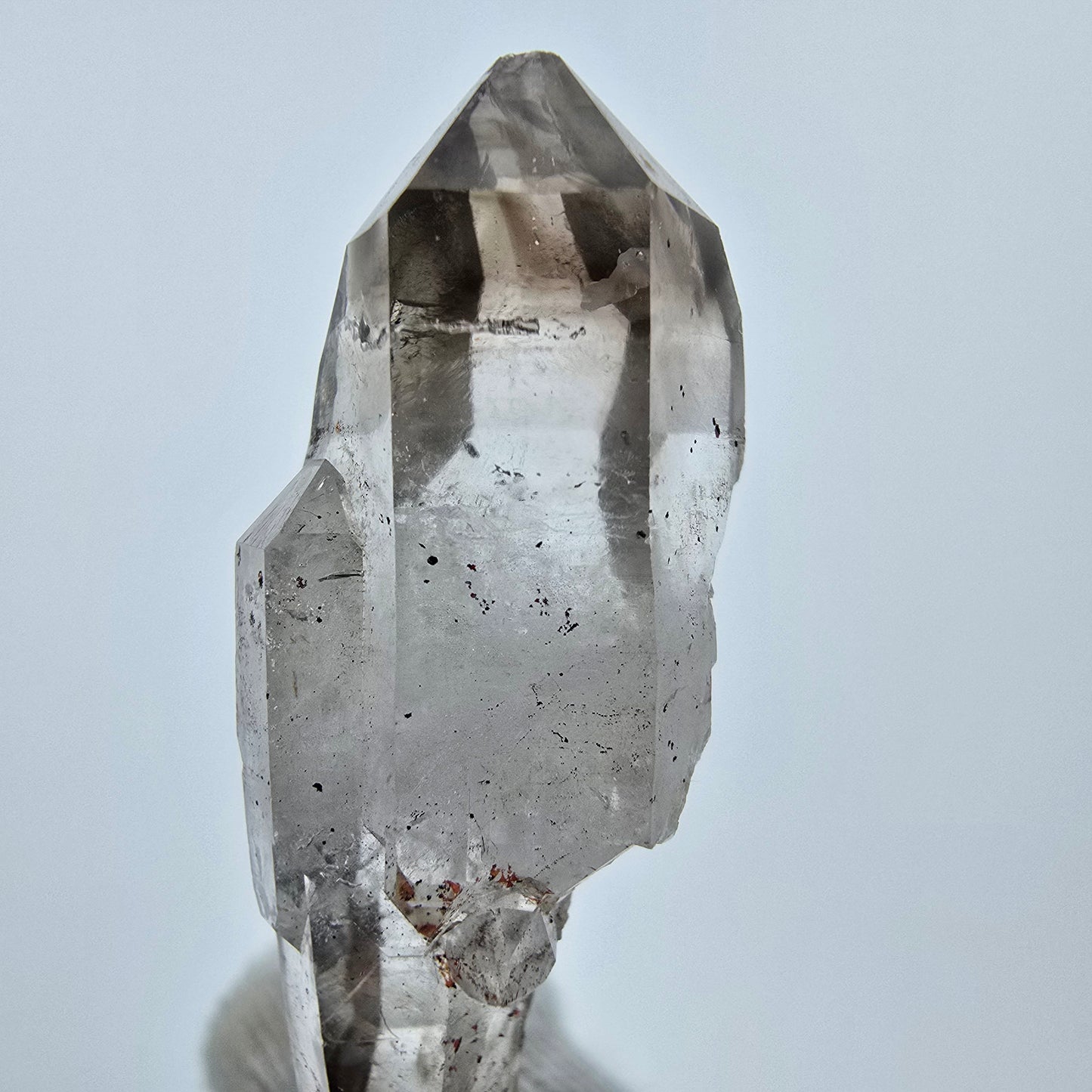 Klarer Phantom Rauchquarz DT Zepter Kristall Goboboseb, Namibia 48*16*14mm