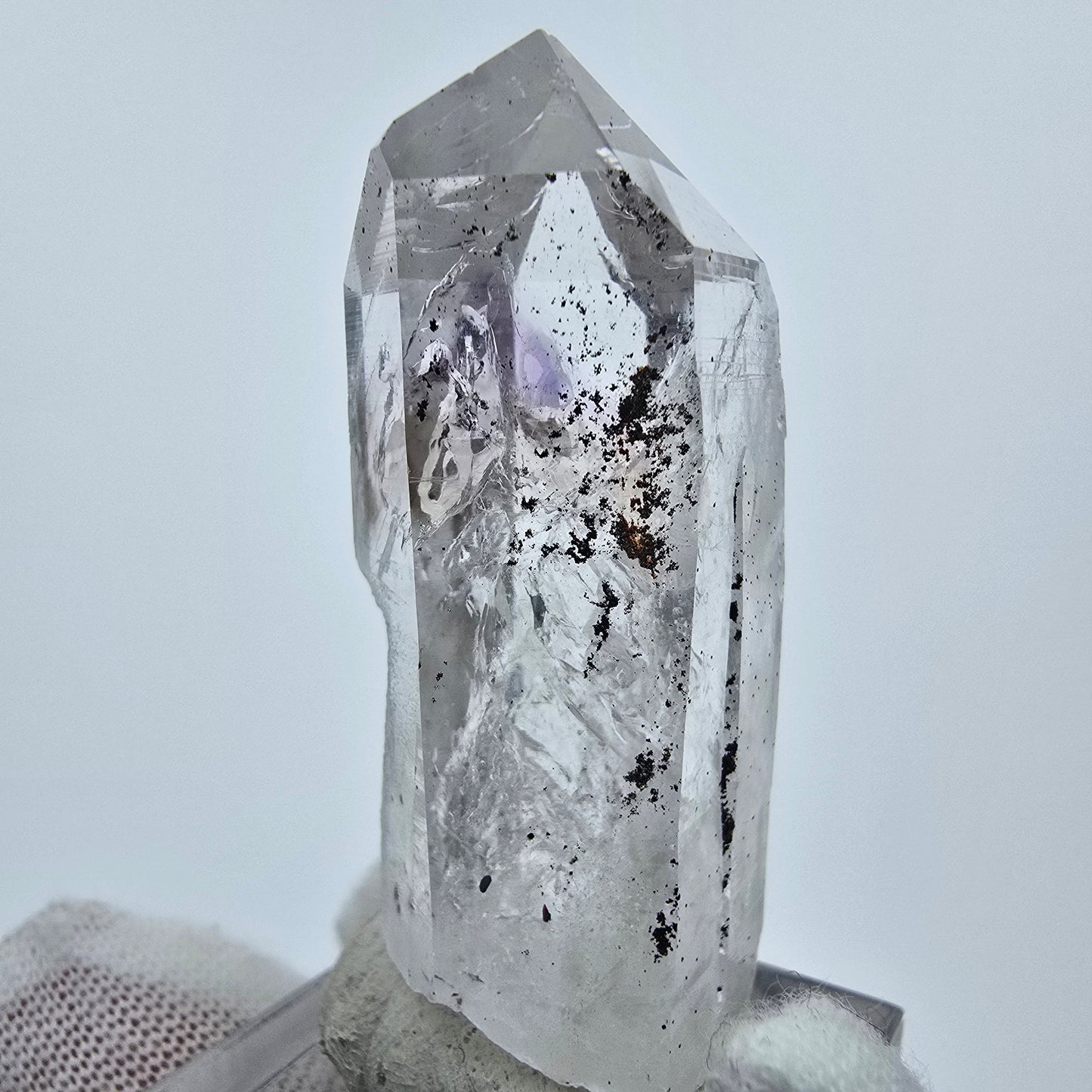 Enhydro Phantom Amethyst 2x Blase Streep Mine Goboboseb Namibia 48*21*16mm