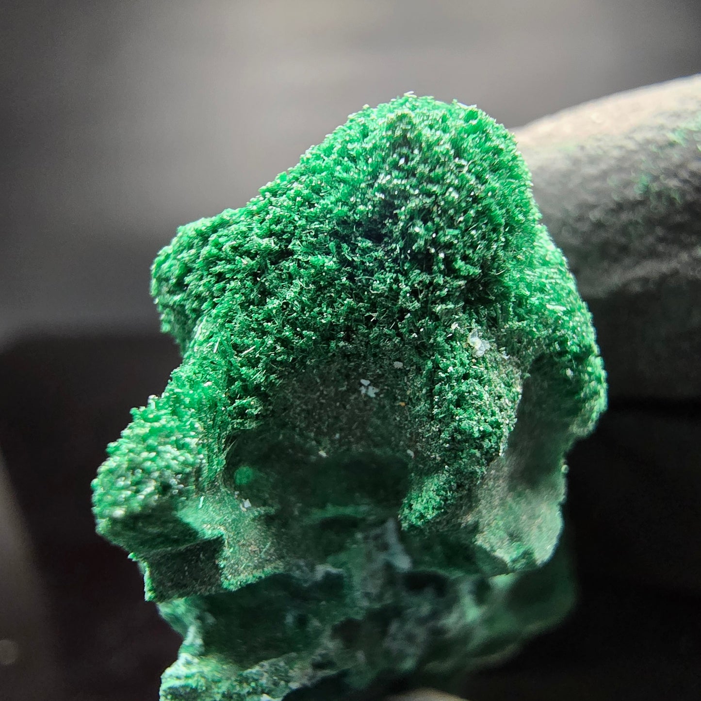 Seltene Malachit Stufe grün Kaokoveld, Namibia 37*23*16mm Mineraliensammlung