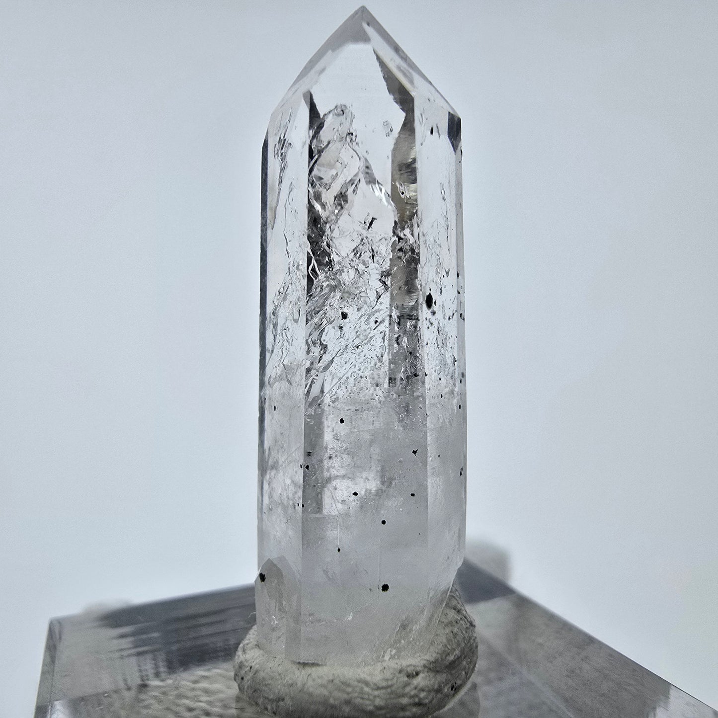 Enhydro Hämatit Quarz, 2x Blase Streep Mine, Goboboseb, Namibia 33*11*8mm