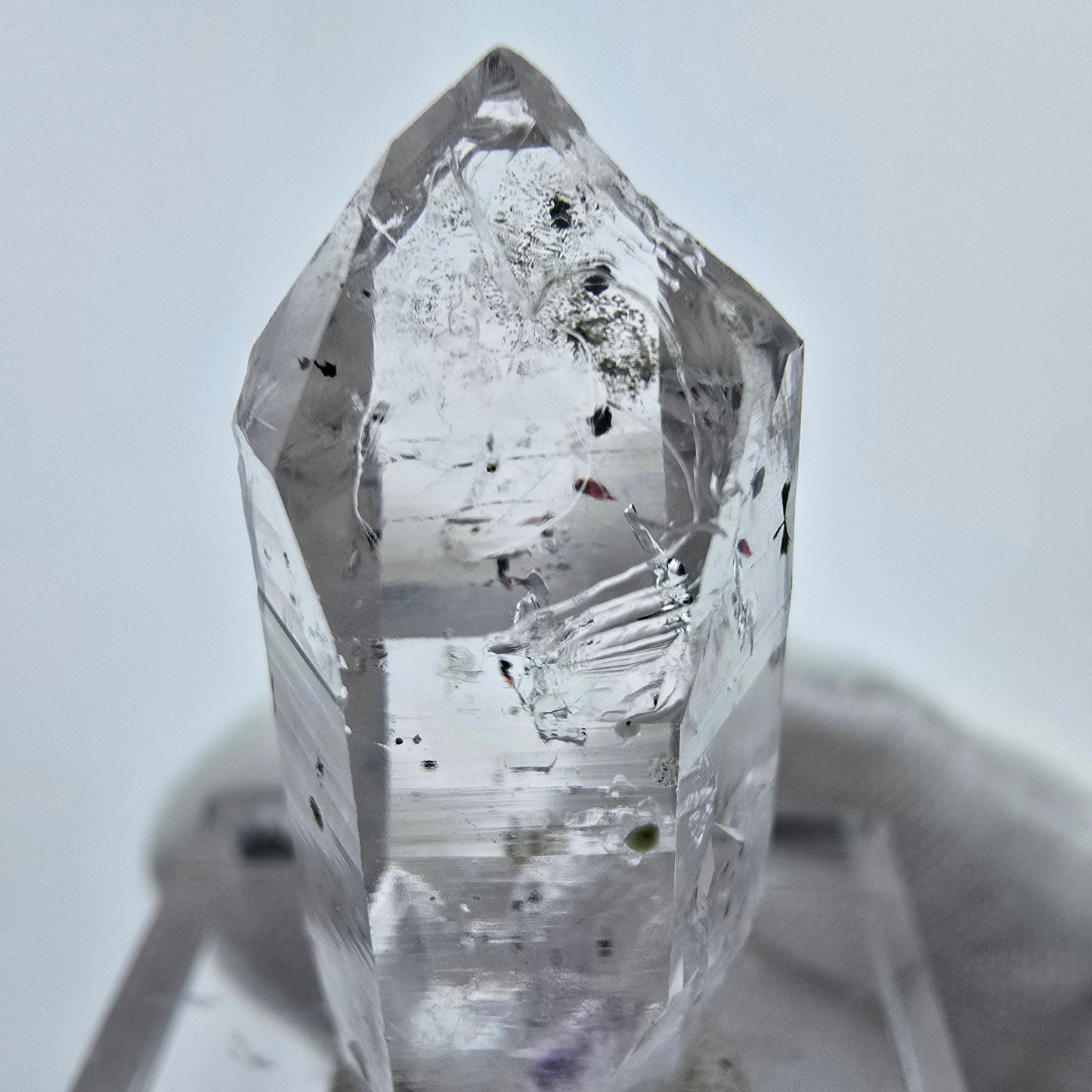 Harlekin Phantom Amethyst Kristall Streep Mine, Goboboseb, Namibia 30*13*10mm