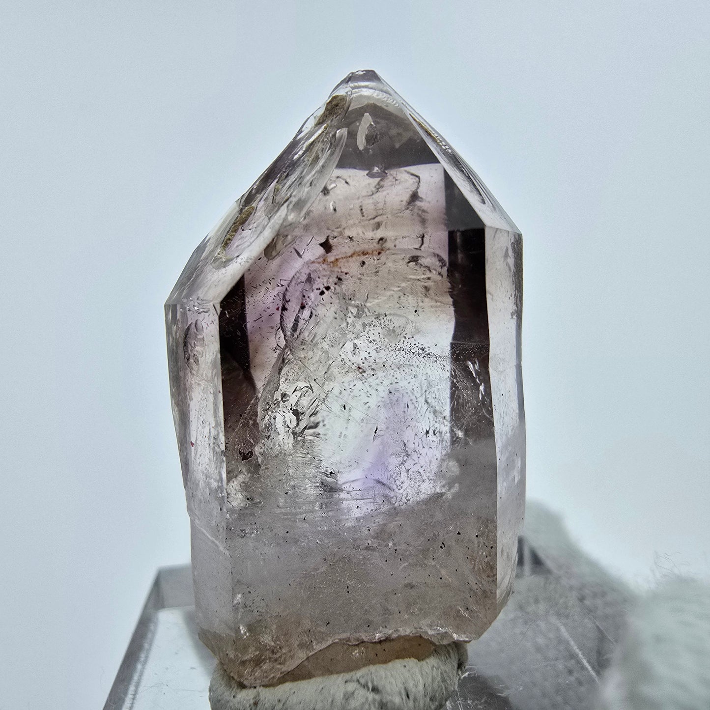 Phantom Amethyst Fenster Zepter Kristall Goboboseb, Namibia 43*19*13mm