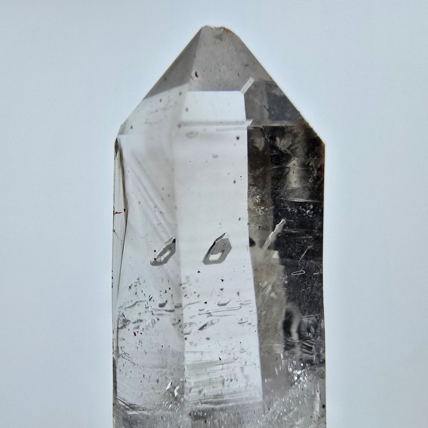 Klarer Phantom Rauchquarz Zepter Kristall Goboboseb, Namibia 38*15*15mm