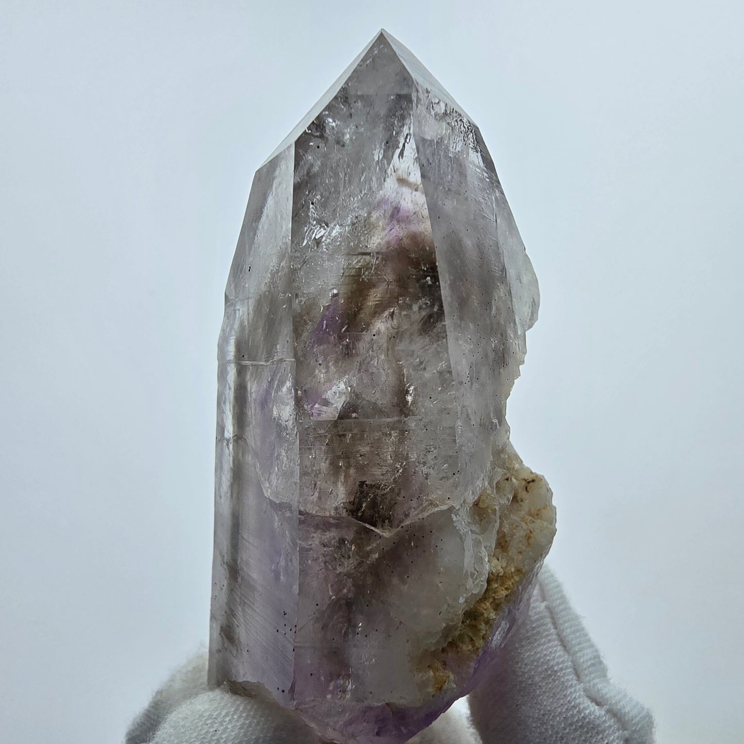 Großer Enhydro Phantom Amethyst 1 Blase Streep Mine Goboboseb Namibia 76*37*31mm