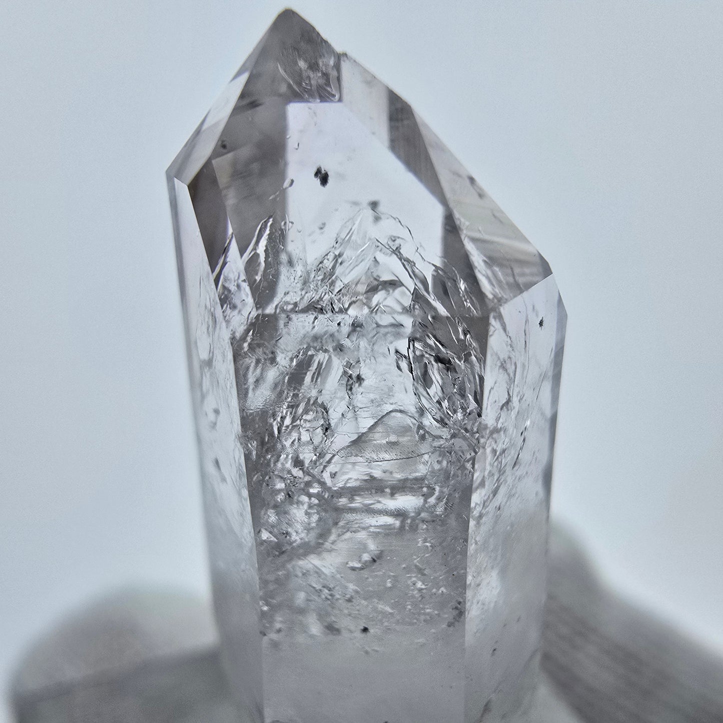 Enhydro Phantom Amethyst, 1x Blase Streep Mine, Goboboseb, Namibia 35*13*12mm