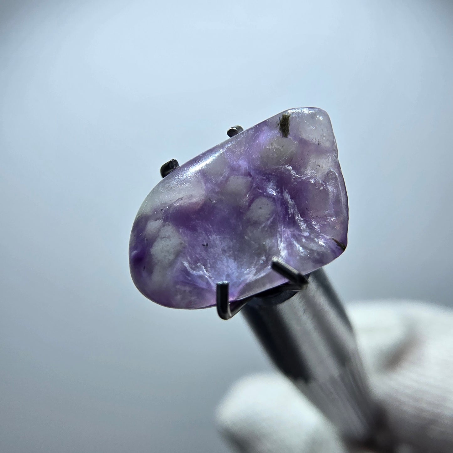 Rare Charoite crystal purple, polished Russia 11*7*3mm