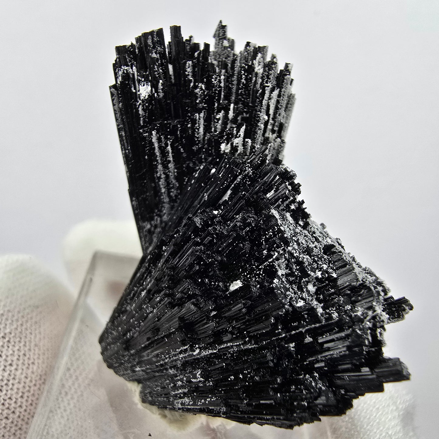Seltene Schörl Turmalin Stufe schwarz Erongo, Namibia 37*33*17mm Sammlung