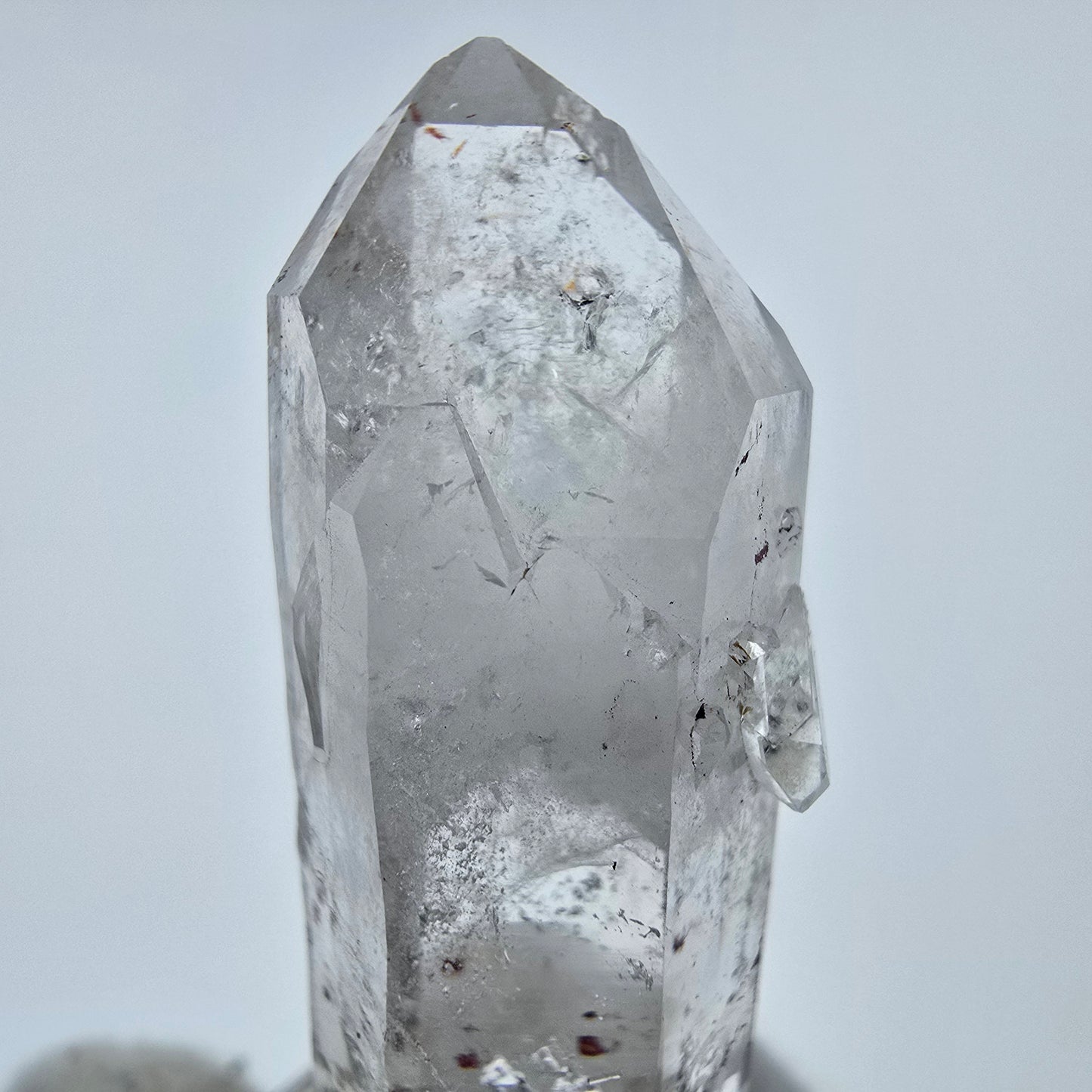Phantom Hämatit DT Quarz Stufe Valentine Pocket Goboboseb, Namibia 45*23*13mm