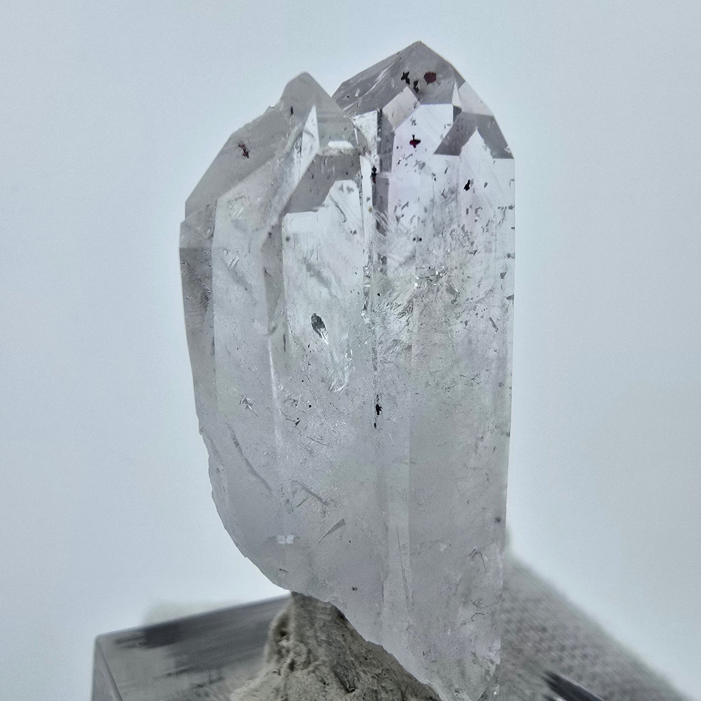 Harlekin Phantom Quarz Kristall Streep Mine, Goboboseb, Namibia 42*21*15mm