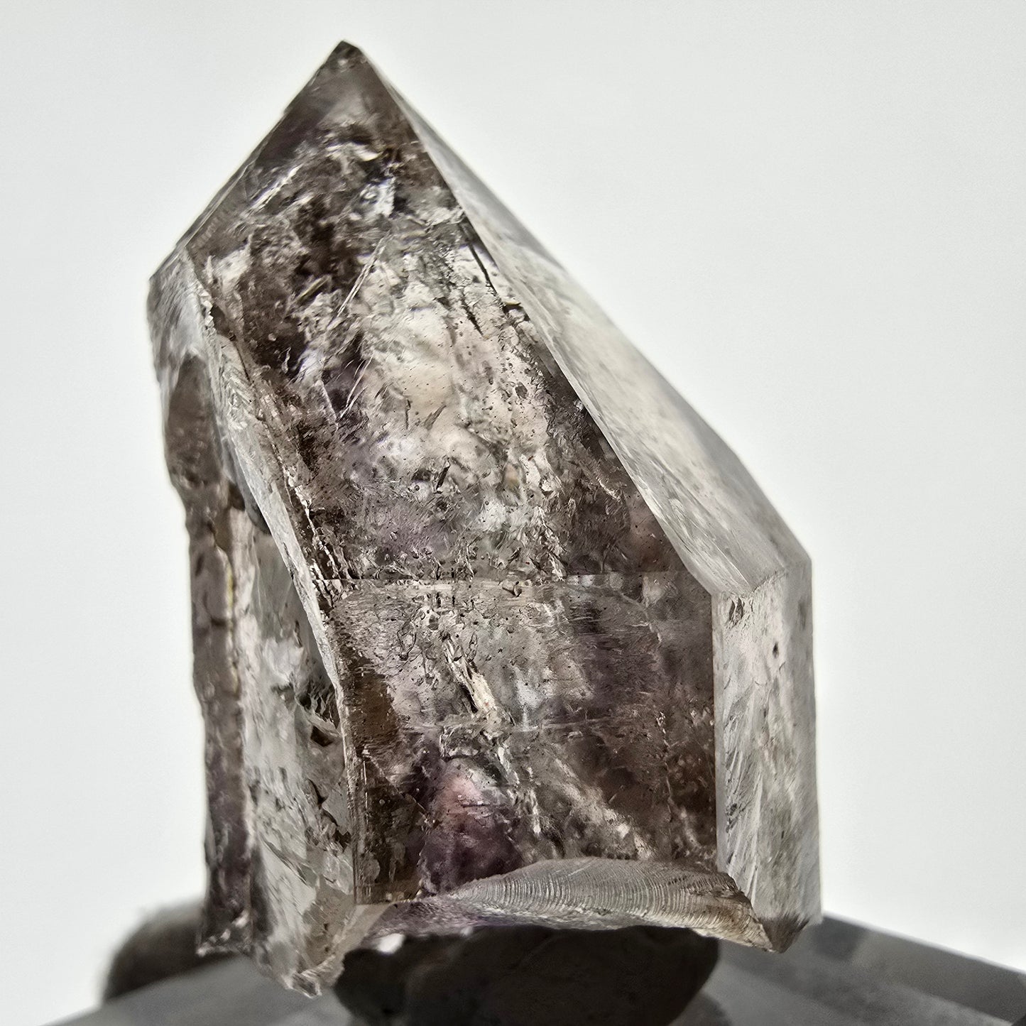 Enhydro Skeleton Amethyst Scepter, 5x Bubble (large) Valentine Pocket, Namibia 61*43*29mm