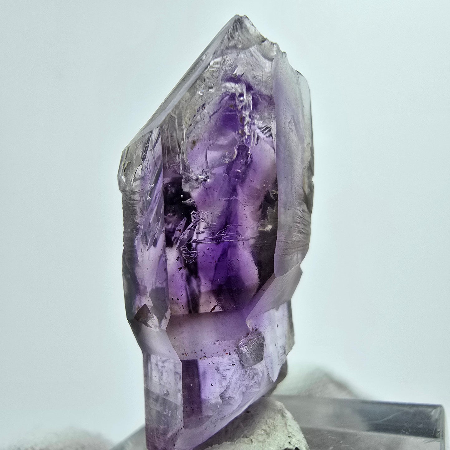 Phantom Amethyst Fenster Zepter Kristall Goboboseb, Namibia 37*16*16mm Sammlung