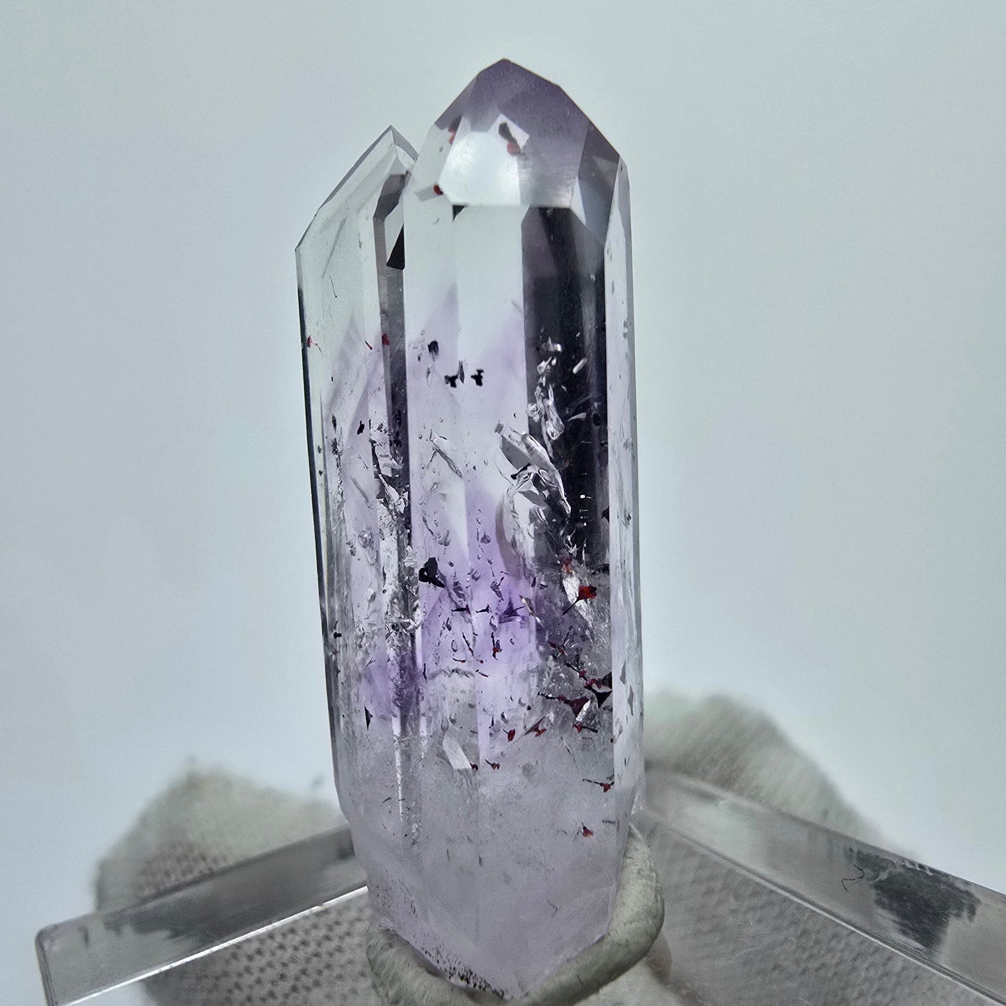 Harlekin Phantom Amethyst Kristall Streep Mine Goboboseb Namibia 32*11*9mm