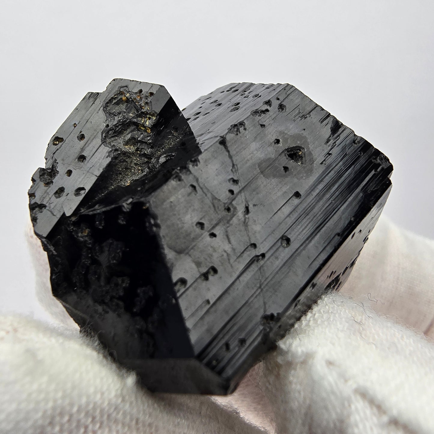 Symmetrische Schörl Turmalin Stufe Erongo, Namibia 31*31*26mm Sammlung