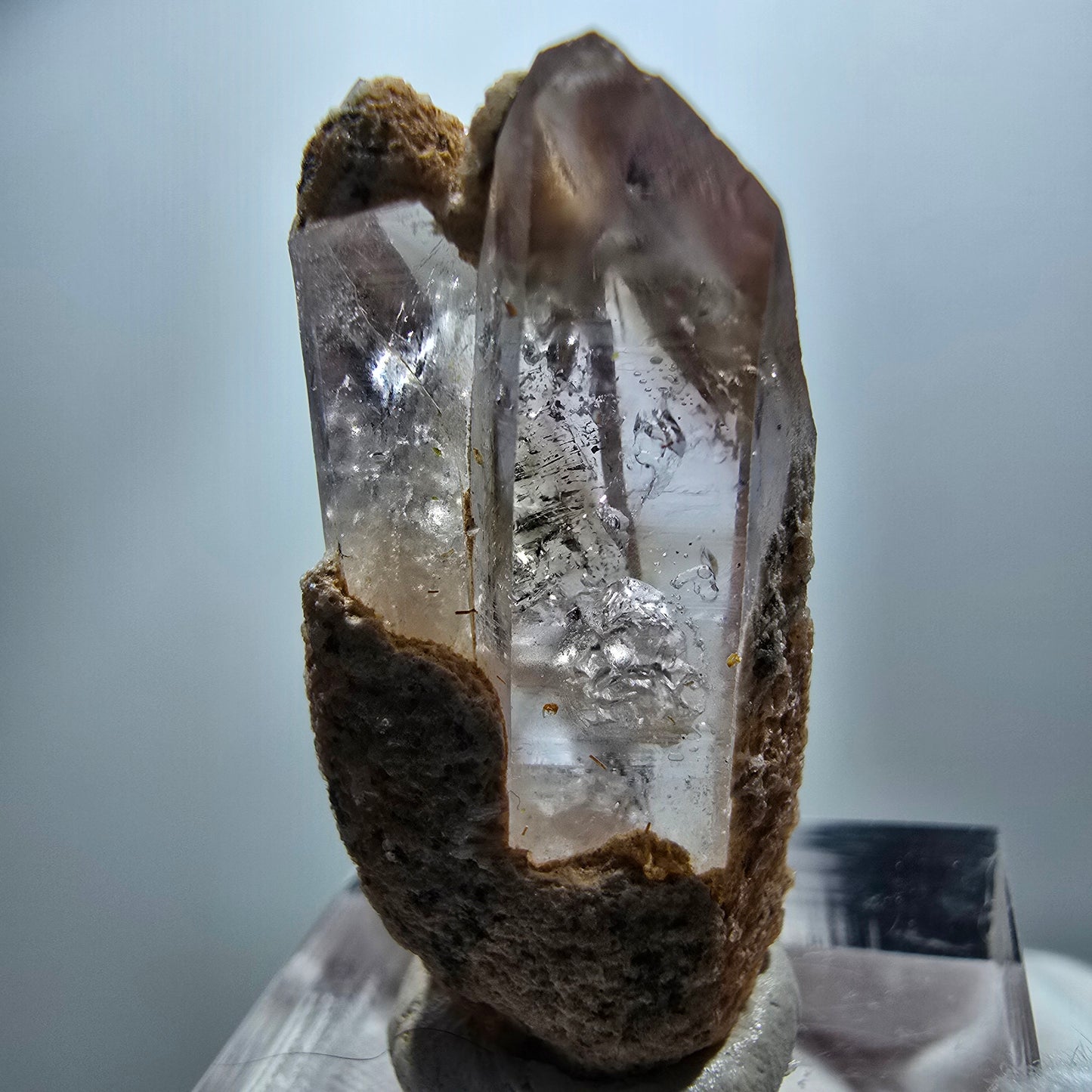 Beautiful Phantom Smoky Quartz Specimen Goboboseb, Namibia 33*16*11mm