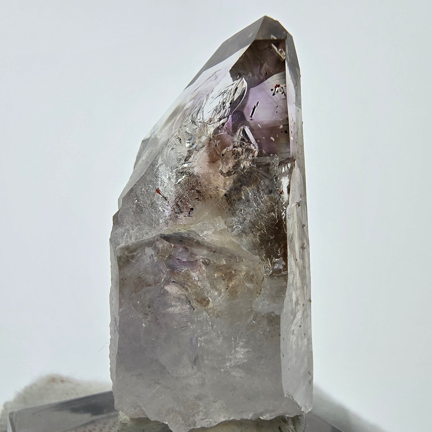 Cristal d'améthyste fantôme Enhydro 1x Bubble Goboboseb Namibie 38*20*17mm Collection