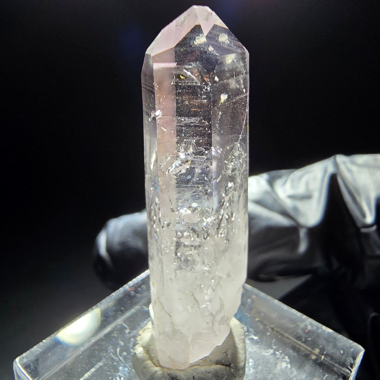 Klare Amethyst Quarz Spitze Goboboseb, Namibia 37*11*10mm Sammlung
