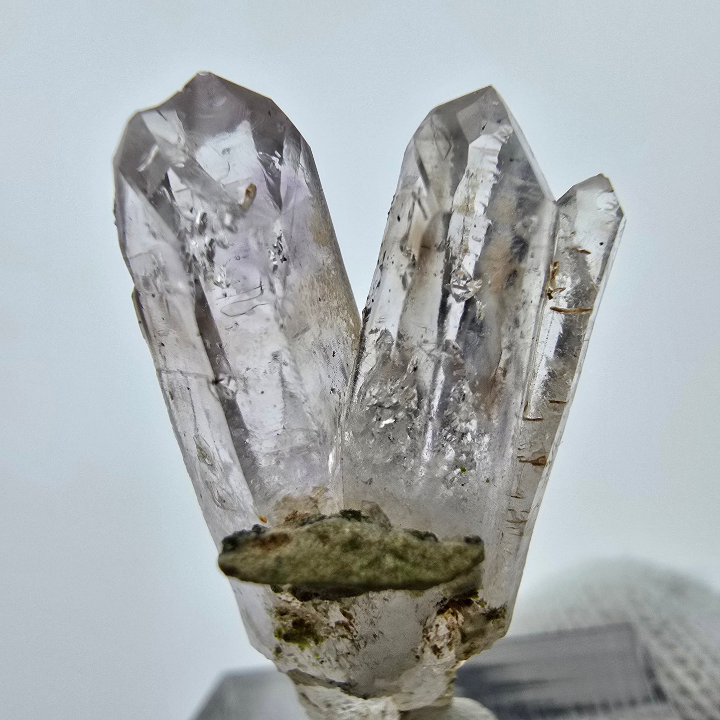 Klare Phantom Amethyst Spitzen Streep Mine, Goboboseb, Namibia 34*18*12mm