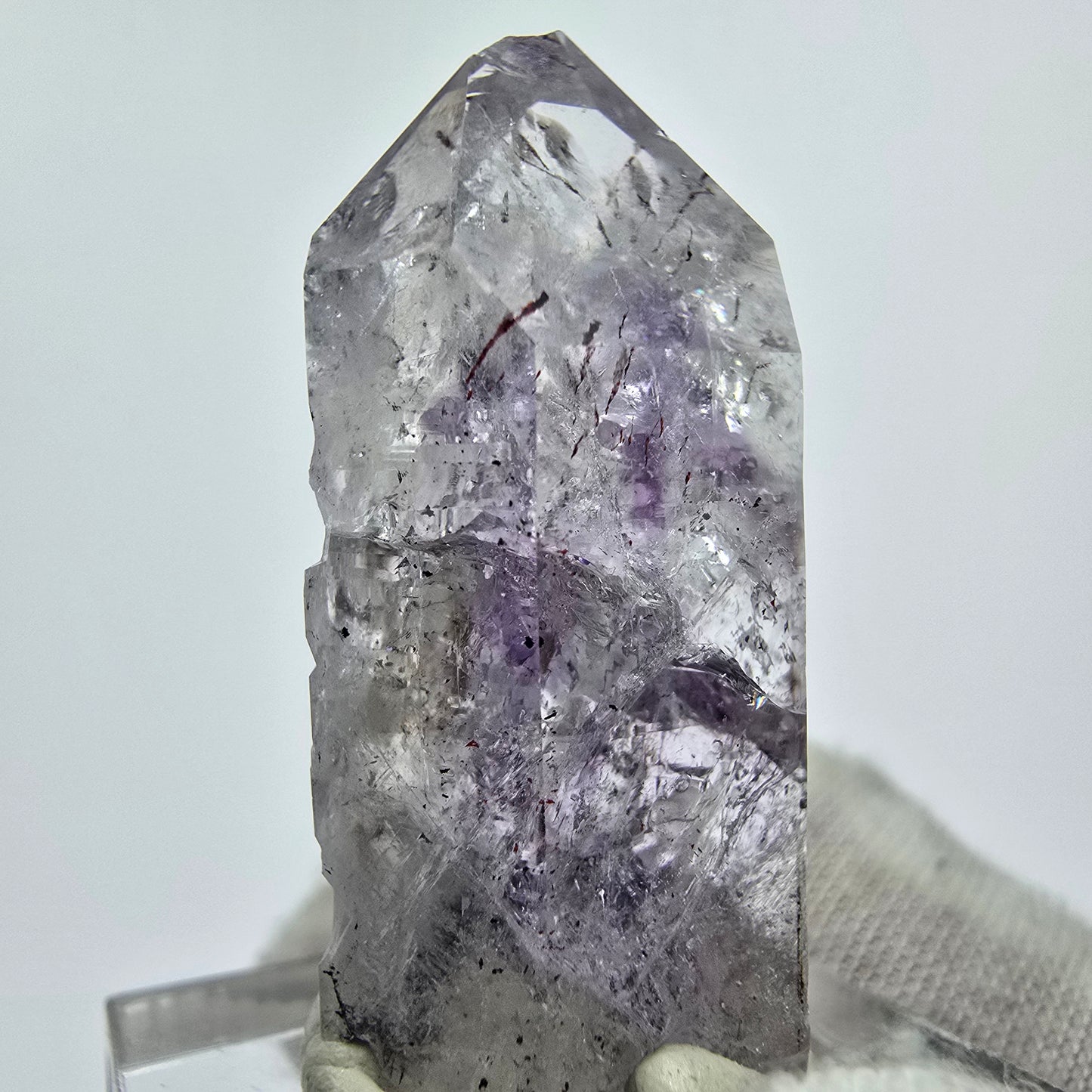 Harlekin Phantom Amethyst Kristall Streep Mine Goboboseb Namibia 38*18*14mm