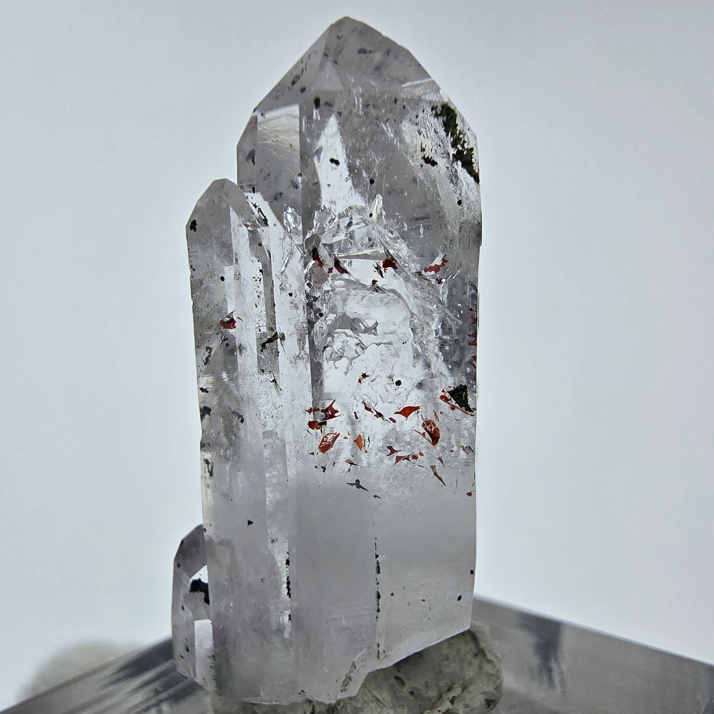 Harlekin Phantom Amethyst Kristall Streep Mine, Goboboseb, Namibia 34*14*13mm