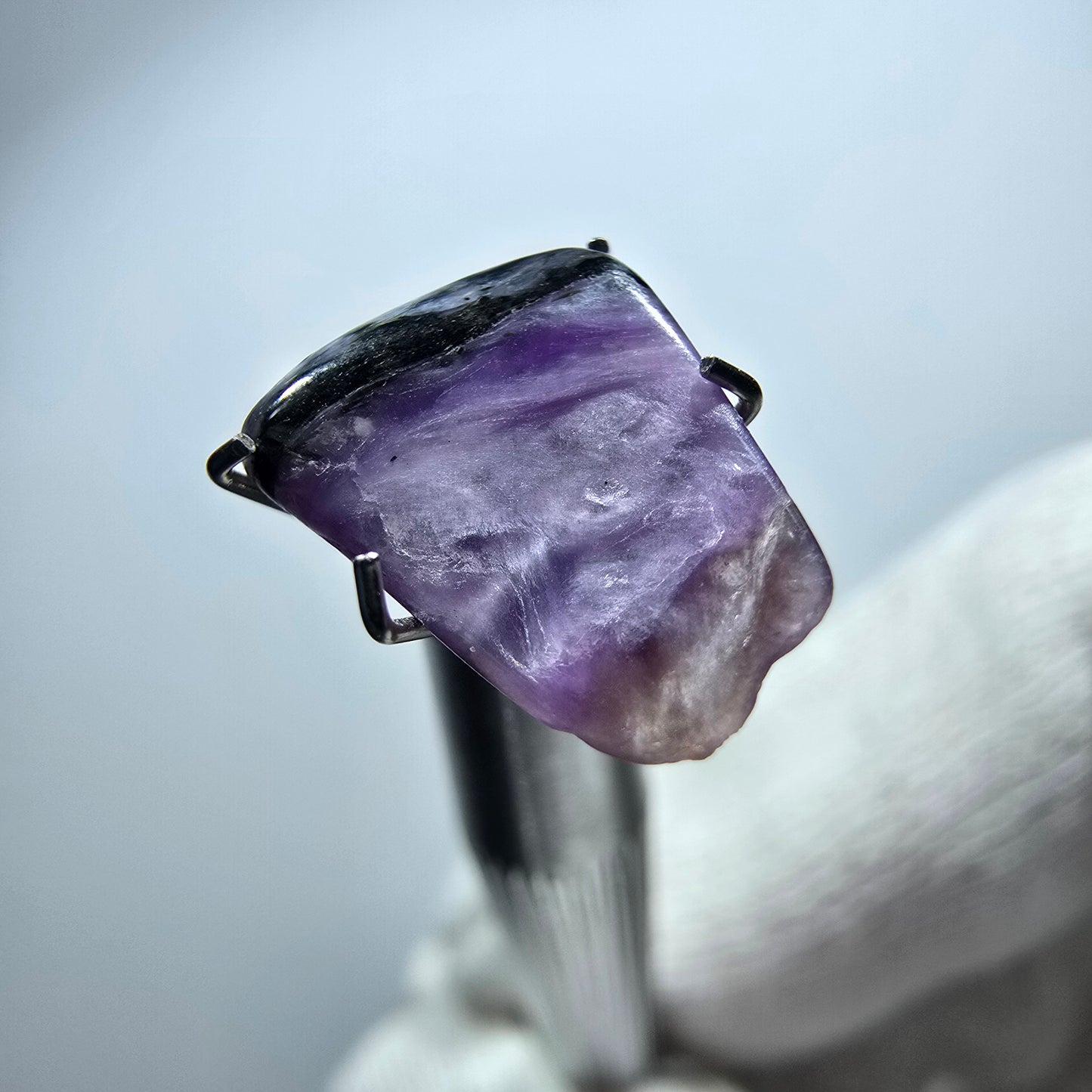 Rare Charoite crystal purple, polished Russia 12*9*4mm