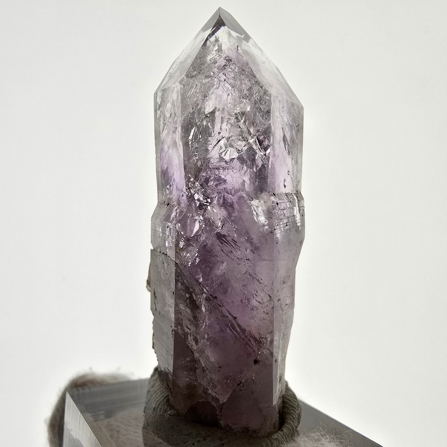 Enhydro Phantom Amethyst Scepter Point Valentine Pocket, Namibia 51*23*17mm
