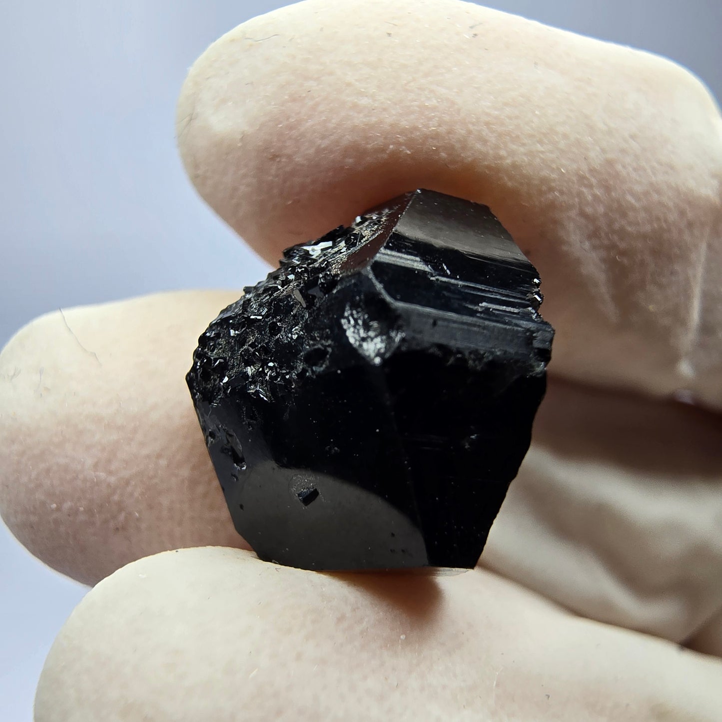 Symm. Schörl Turmalin Orthoklas Stufe Erongo, Namibia 14*11*12mm Sammlung