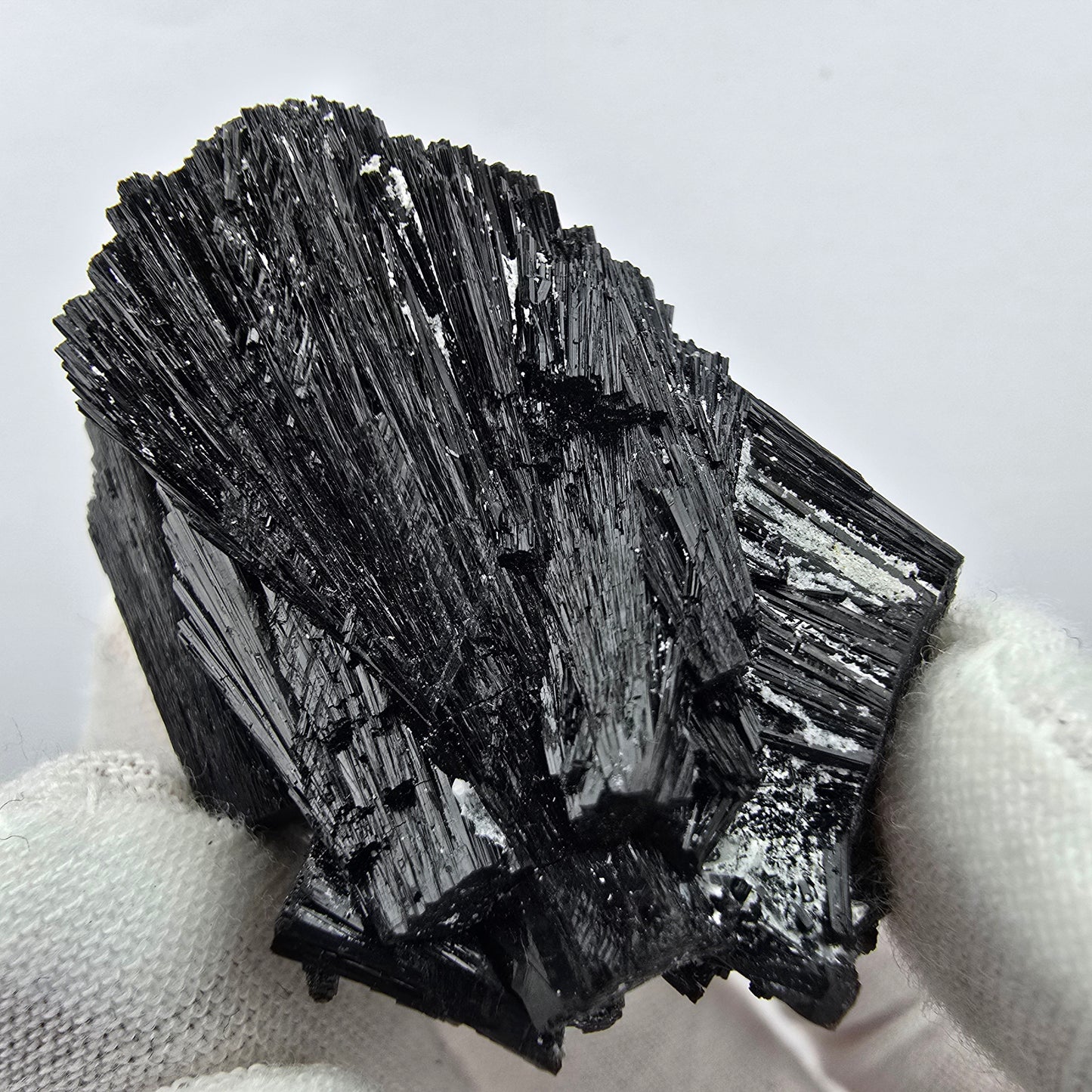 Seltene Schörl Turmalin Stufe schwarz Erongo, Namibia 41*31*27mm Sammlung