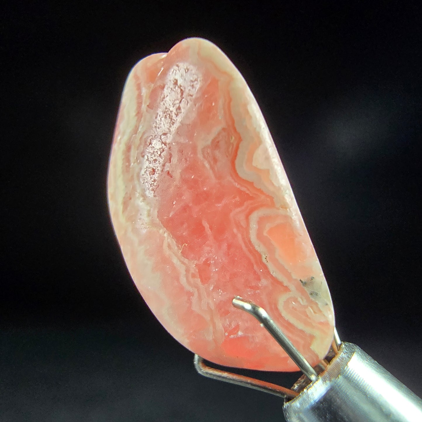 Seltener Rhodochrosit poliert, TOP Qualität 18*11*7mm Argentinien Sammlung