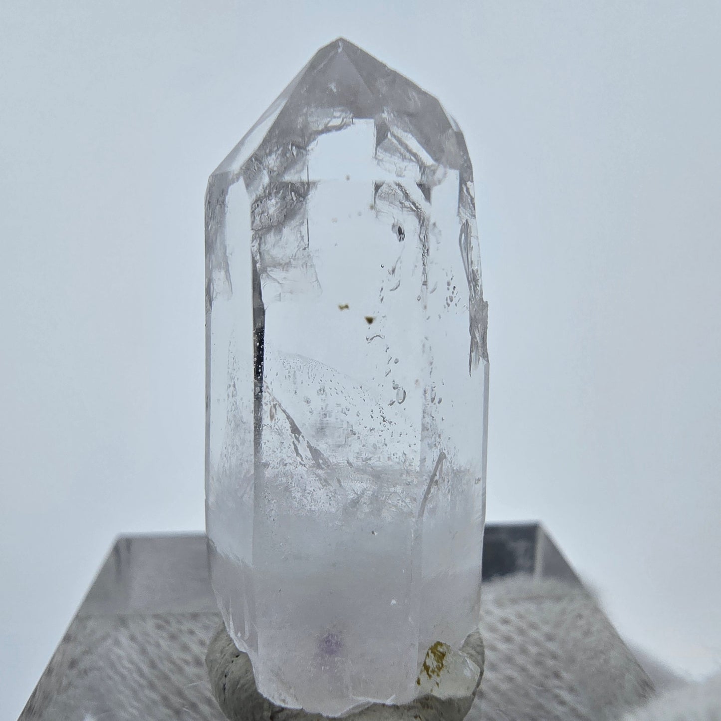 Klare Phantom Amethyst Spitze Streep Mine, Goboboseb, Namibia 28*13*10mm