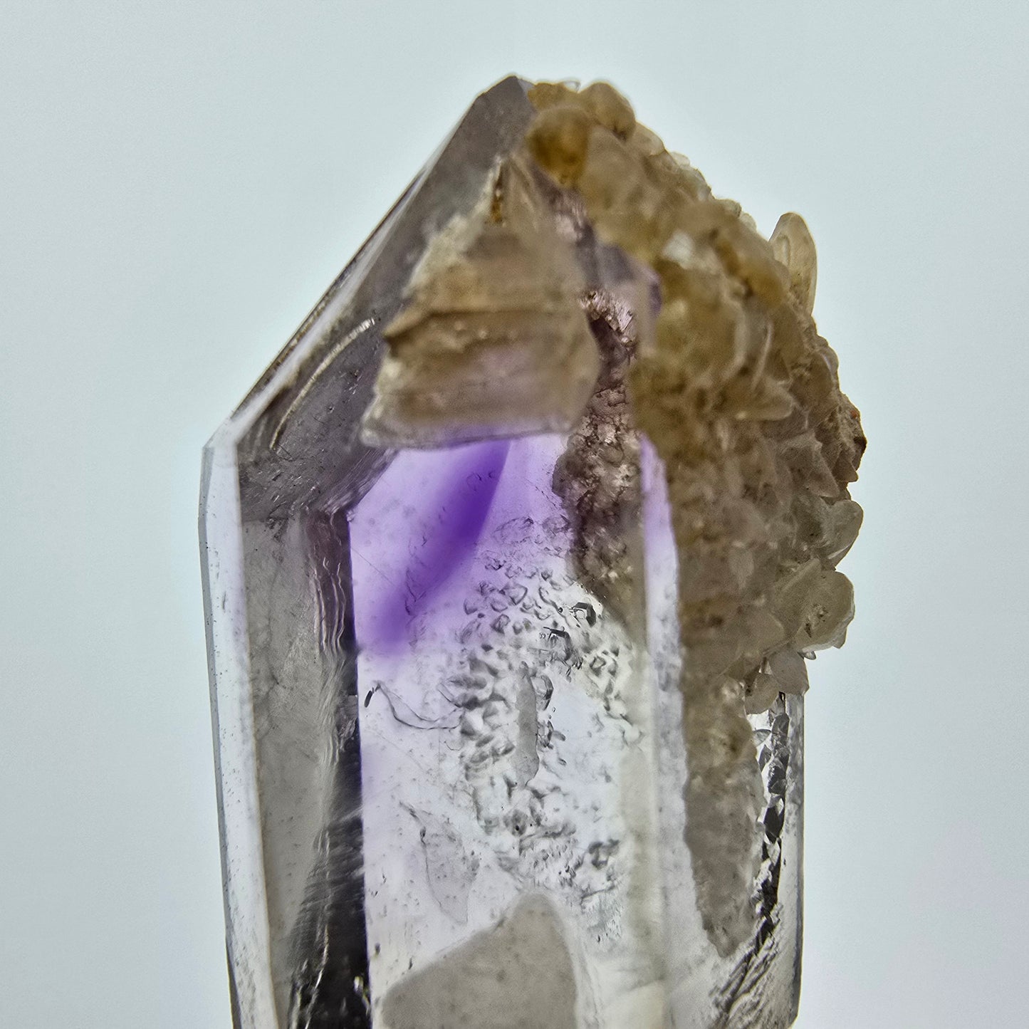 Phantom Amethyst, Fenster Zepter Quarz Goboboseb, Namibia 42*20*17mm, Sammlung
