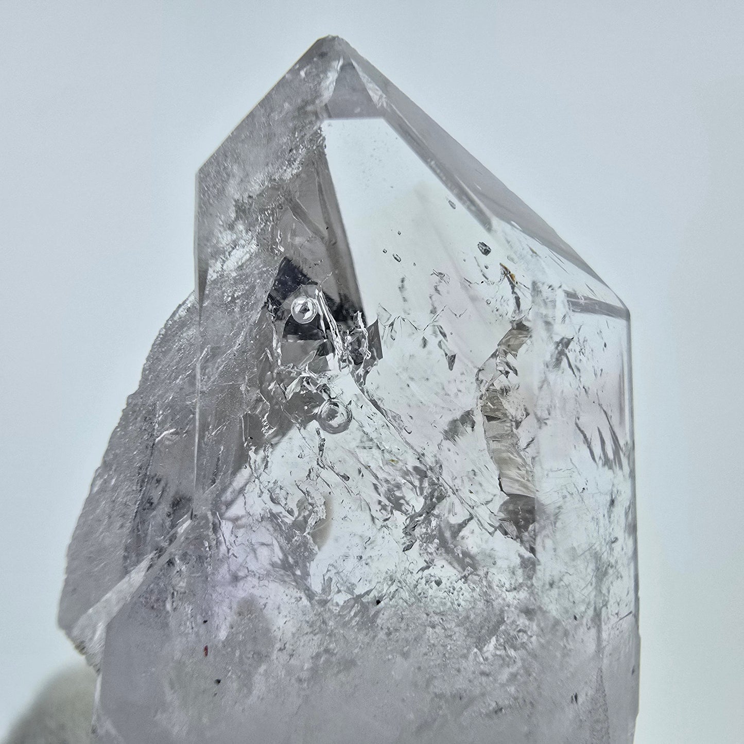 Enhydro Phantom Amethyst, 2x Blase Streep Mine, Goboboseb, Namibia 35*23*14mm