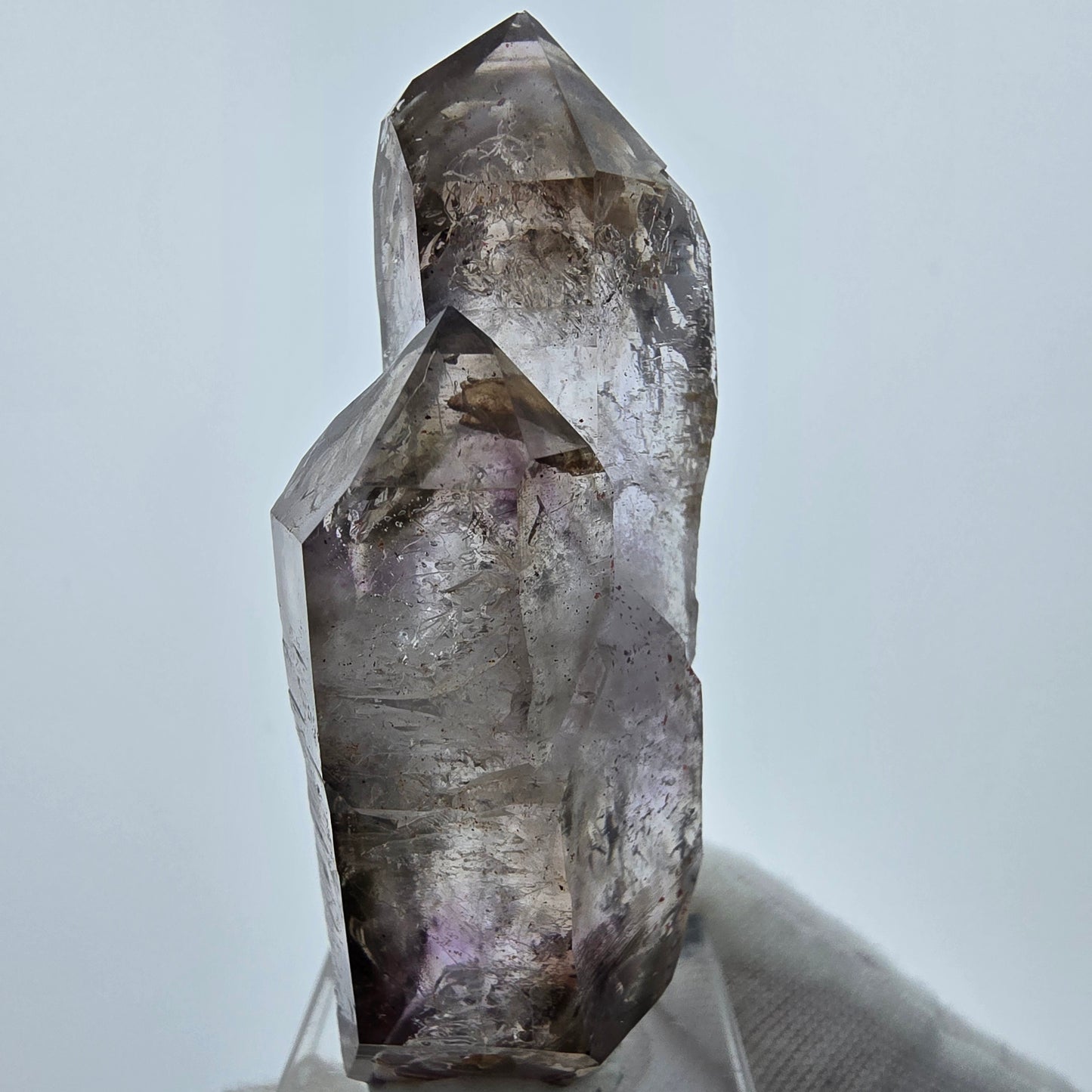 Enhydro Phantom Amethyst Skelett DT Zepter 3x Blase Goboboseb Namibia 61*25*16mm