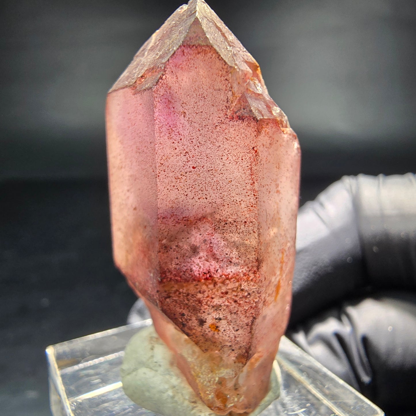 Beautiful Phantom Scepter Amethyst Point purple Brandberg Namibia 40*22*16mm Collection