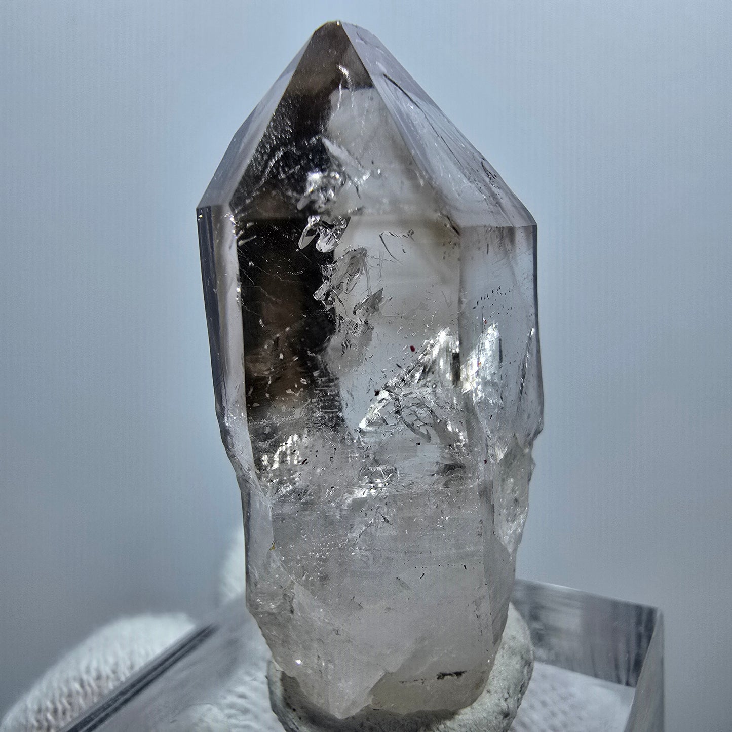 Clear Phantom Smoky Quartz Scepter Point Goboboseb, Namibia 37*20*12mm