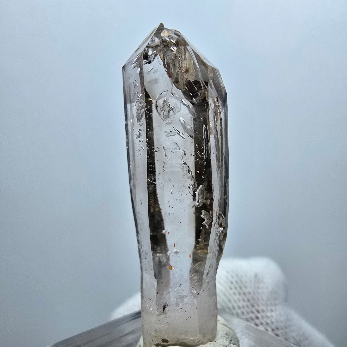 Clear Phantom Smoky Quartz Scepter Point Goboboseb, Namibia 42*11*11mm
