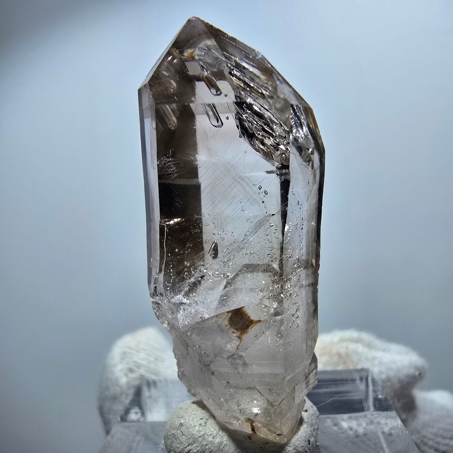 Clear Phantom Smoky Quartz Scepter Point Goboboseb, Namibia 38*13*11mm