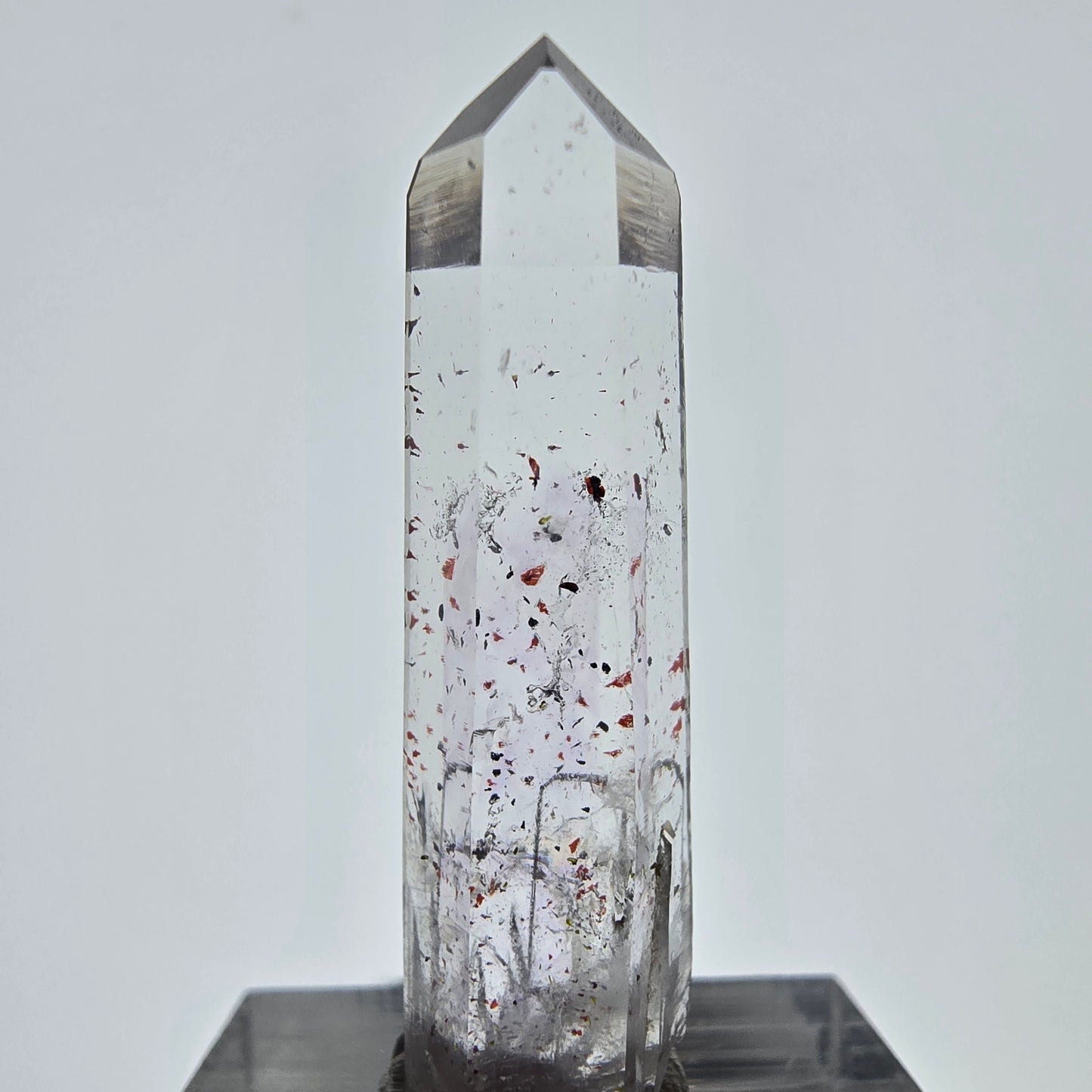 Quartz fumé Harlequin Phantom, mine Point Streep, Goboboseb, Namibie, 36 x 10 x 8 mm