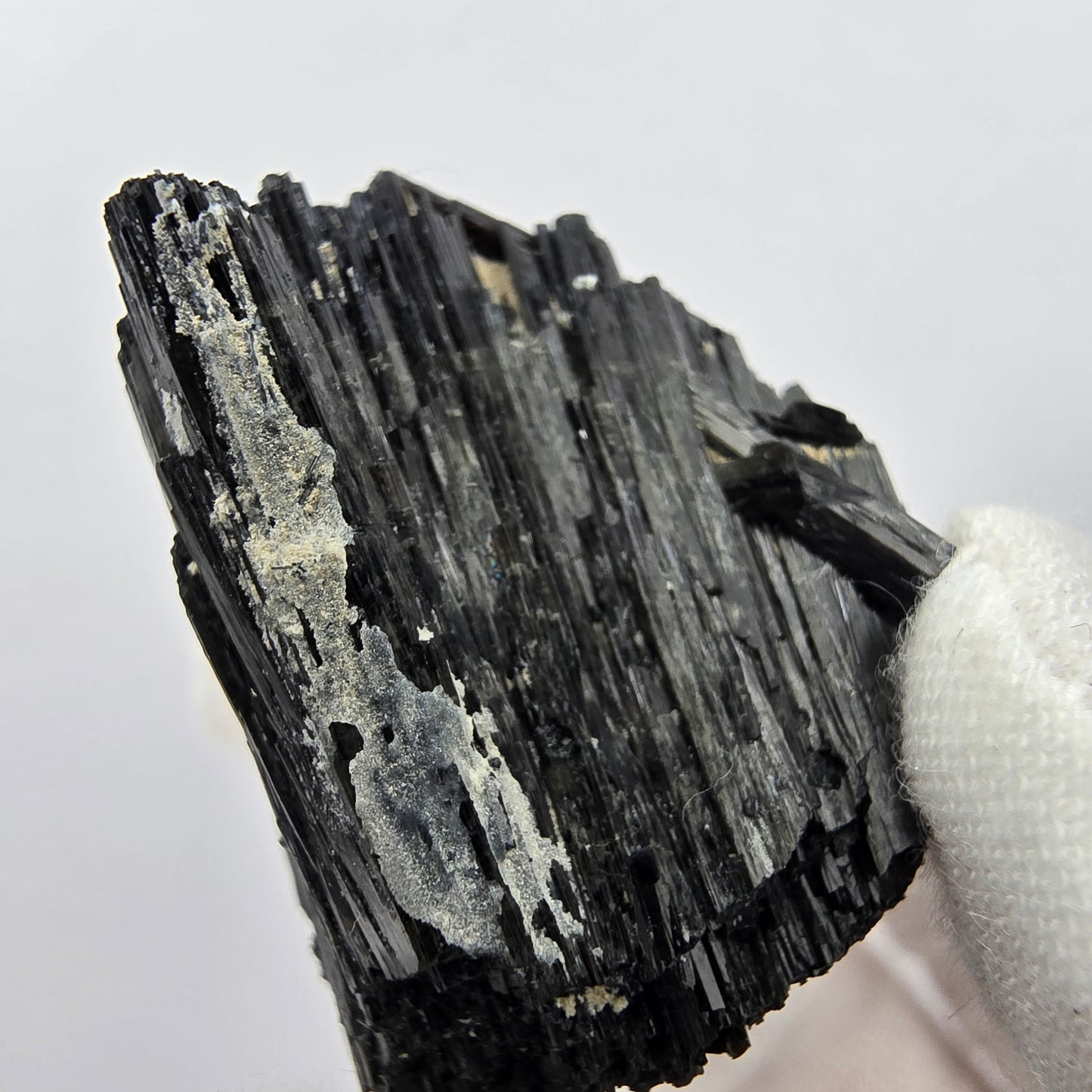 Seltene Schörl Turmalin Stufe schwarz Erongo, Namibia 35*32*23mm Sammlung