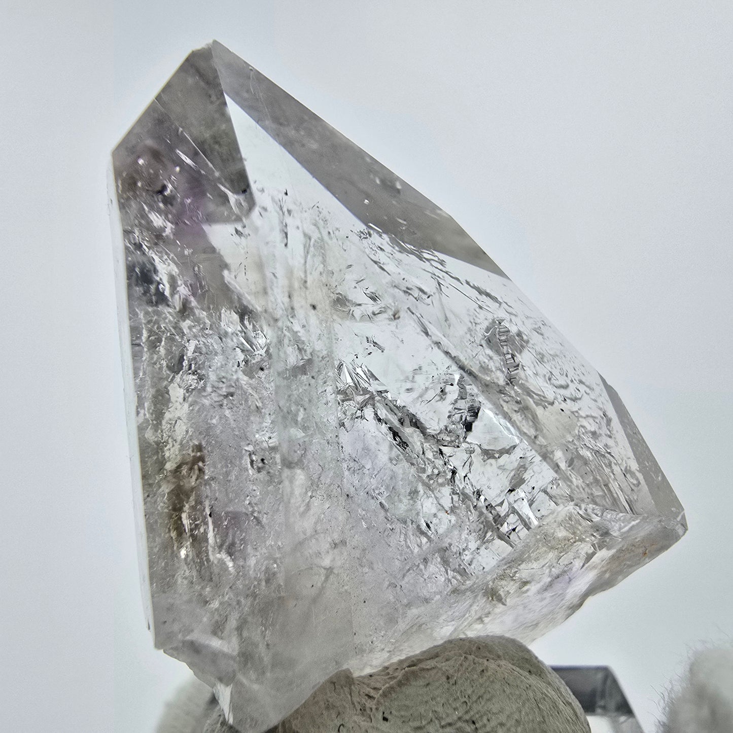 Enhydro Phantom Amethyst, 2x Blase Streep Mine, Goboboseb, Namibia 43*29*20mm