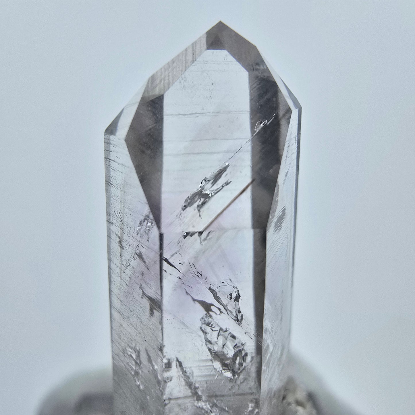 Enhydro Phantom Rauchquarz auf Matrix Stufe Goboboseb, Namibia 40*19*17mm